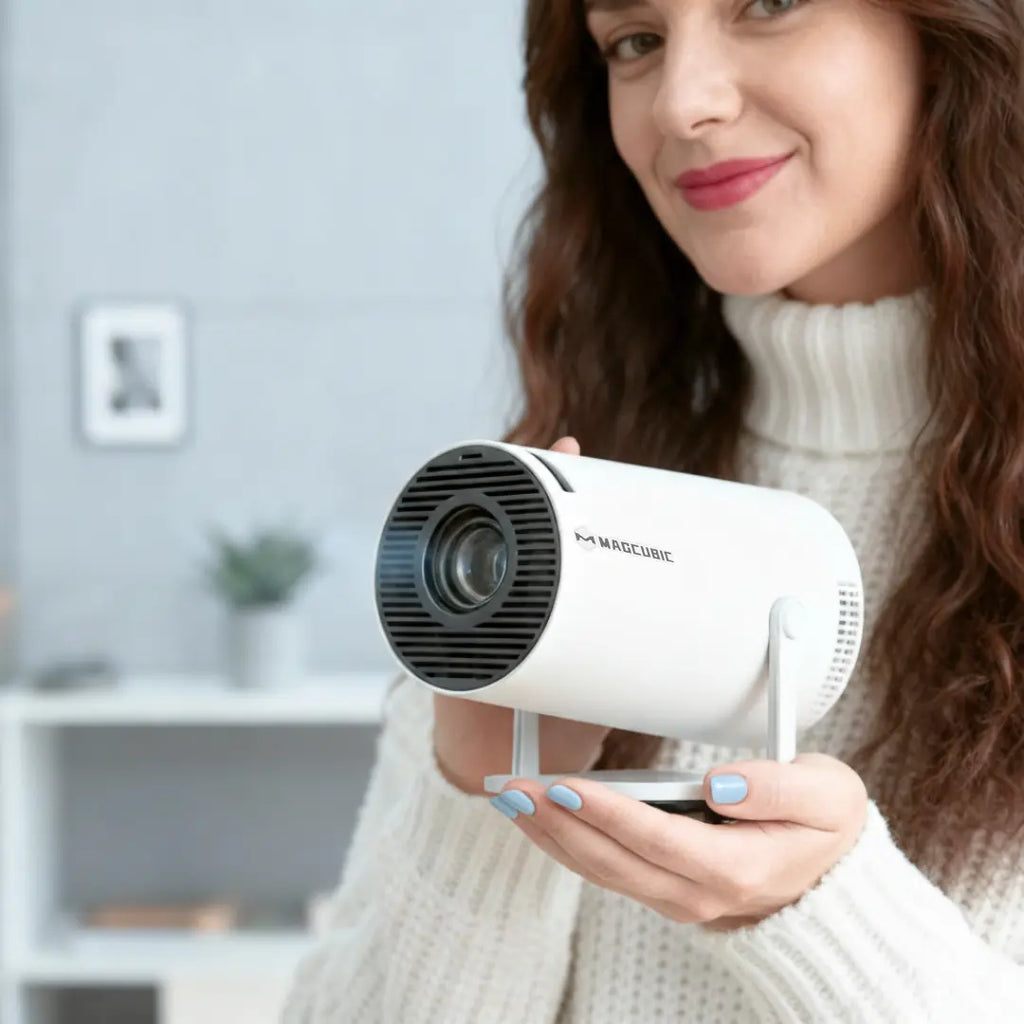 Proyector Cinemático Portátil para Cine en Casa™